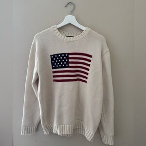 Brandy Melville American Flag Sweater